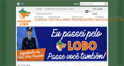 Desktop Screenshot of loboprevestibular.com.br