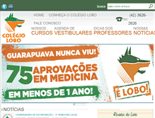 Tablet Screenshot of loboprevestibular.com.br
